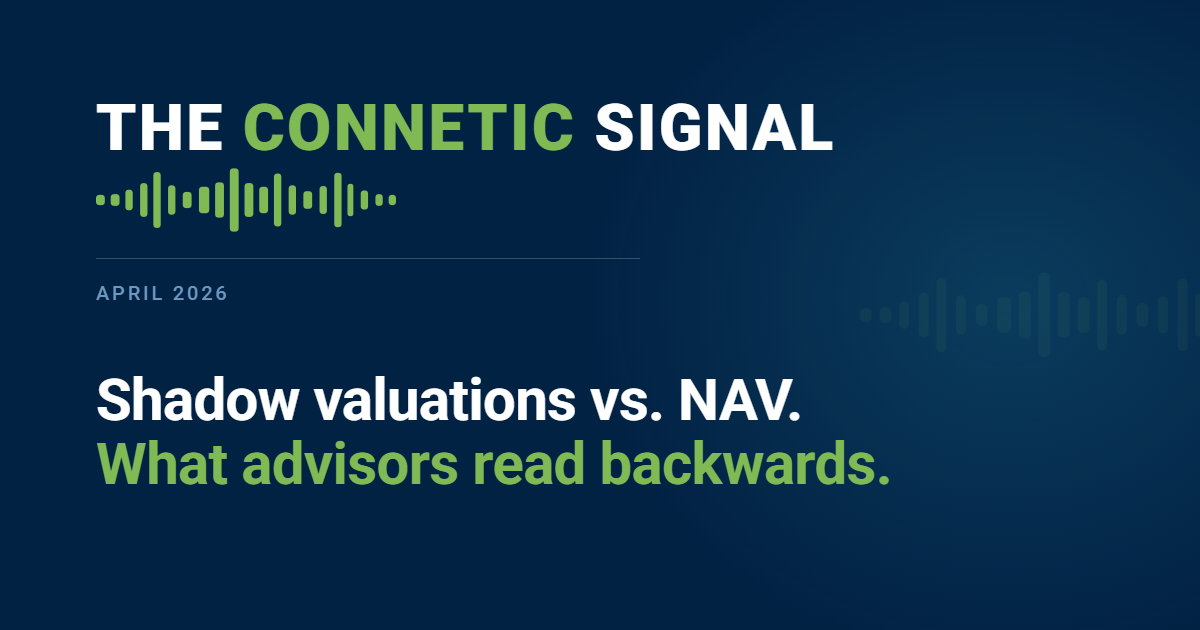 The Connetic Signal — April 2026