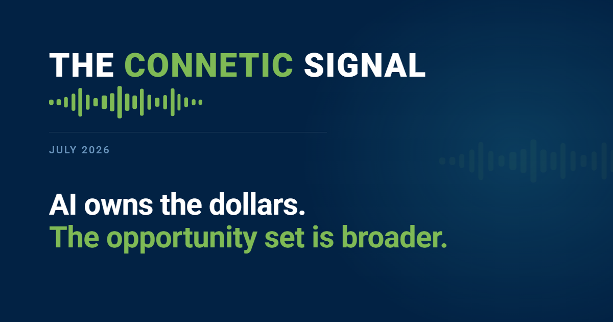 The Connetic Signal — July 2026